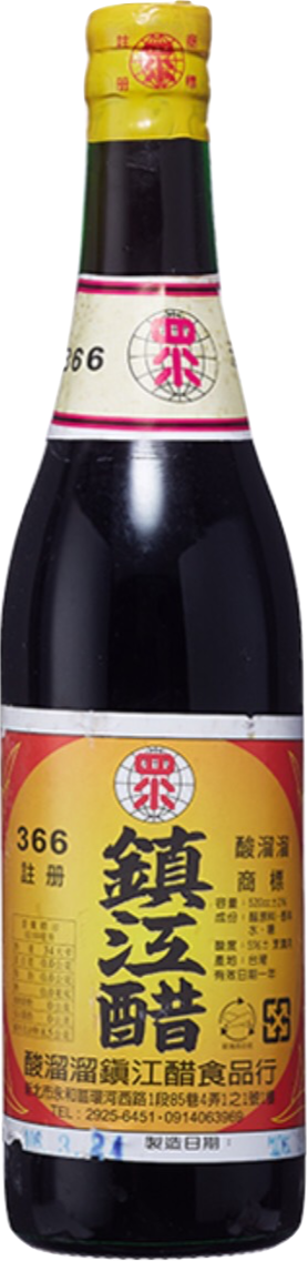 酸溜溜鎮江烏醋 520ml 