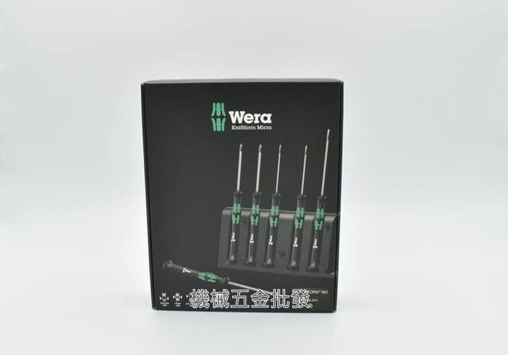 德國 Wera 2067/6 TORX® BO 星型中空起子組 6支組 精製硬化刀頭,手工具