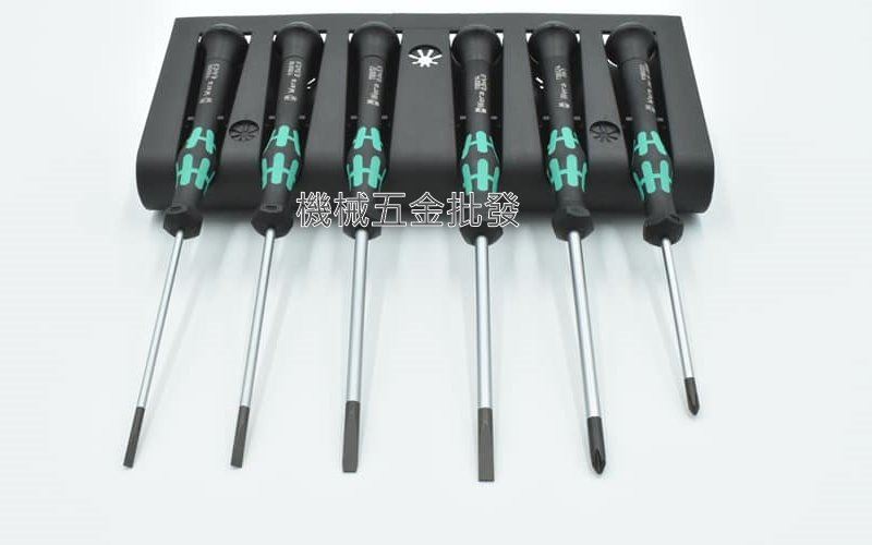 德國 Wera 2035/6B 精密電子起子組-6支裝 附原廠固定座,手工具