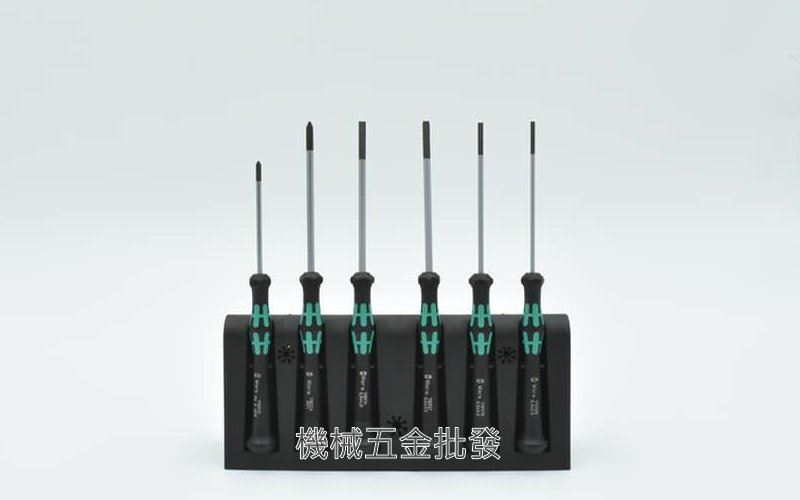德國 Wera 2035/6B 精密電子起子組-6支裝 附原廠固定座,手工具