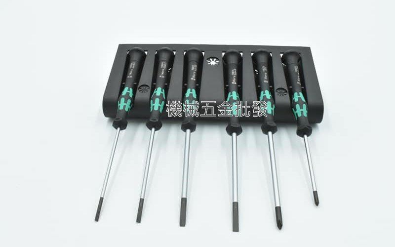 德國 Wera 2035/6B 精密電子起子組-6支裝 附原廠固定座,手工具