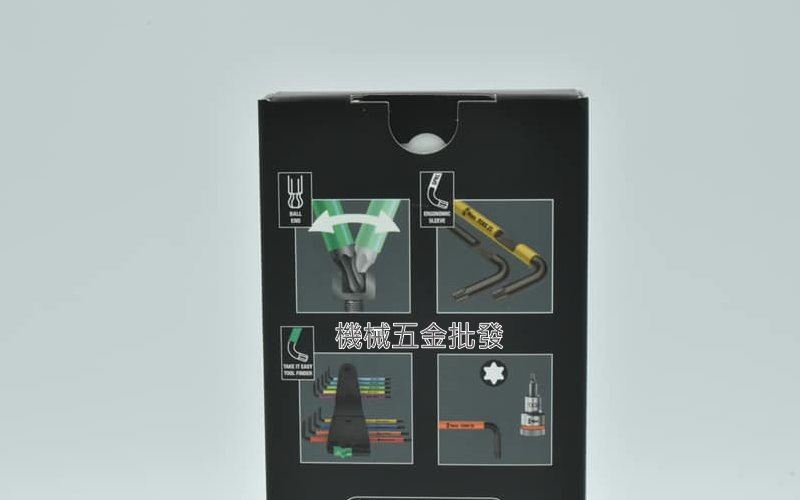 德國 Wera 967/9TX 9支組 彩色膠套 星型L型扳手,手工具