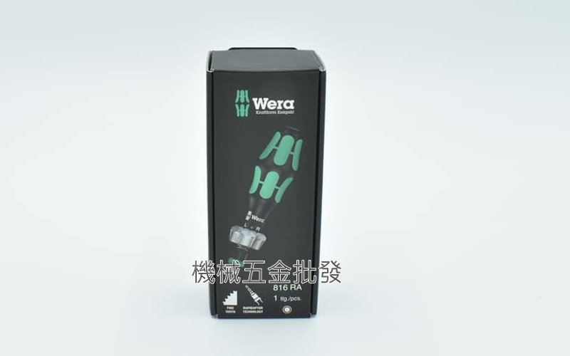 德國 WERA 頂級工具 816RA 2分(1/4" )快脫棘輪起子,手工具