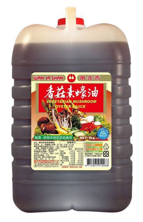萬家香香菇素蠔油 6KG