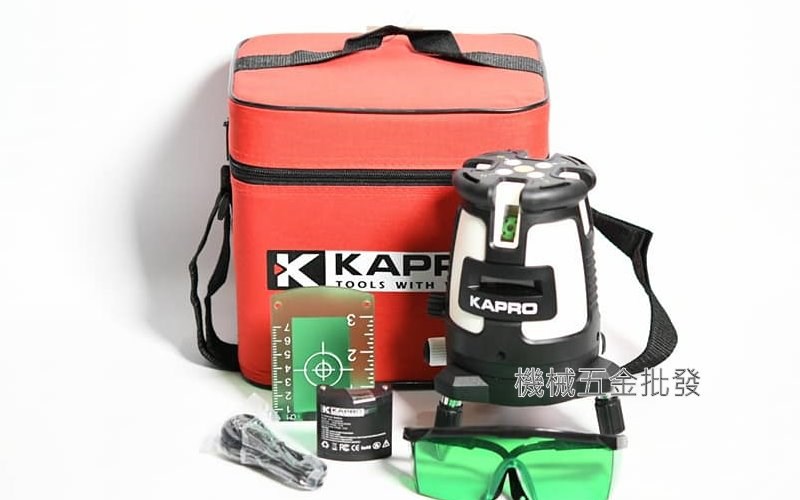 以色列 {KAPRO} KP875GD 綠光雷射水平儀 墨線儀 專用電池(不含機器),測量工具