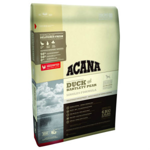 【ACANA愛肯拿】單一蛋白低敏無穀配方(鴨肉.歐肯納根梨)（6kg）