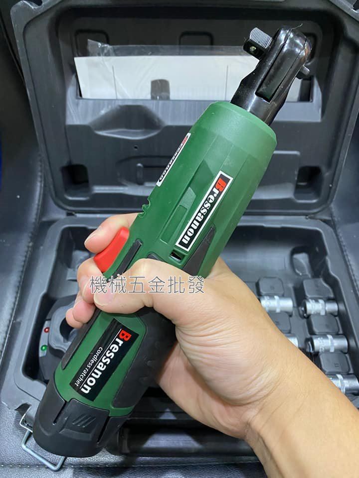 Bressanon {百世弩} 12V充電式直角衝擊套筒扳手,電動工具