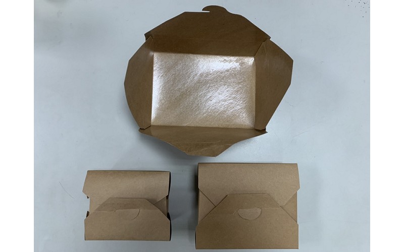 牛皮方型餐盒