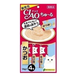 【日本CIAO】啾嚕肉泥（鰹魚）14g*4入/1包