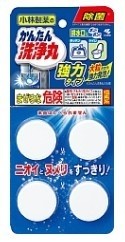 小林製藥 排水管除垢錠4錠-大顆強力型