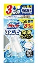小林製藥 馬桶清潔香氛花瓣凝膠(補充)-白色皂香
