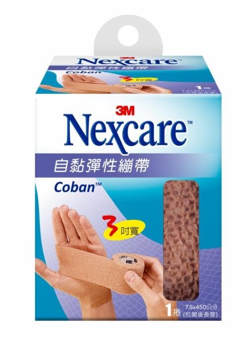 3M自黏彈性繃帶3吋-1卷入