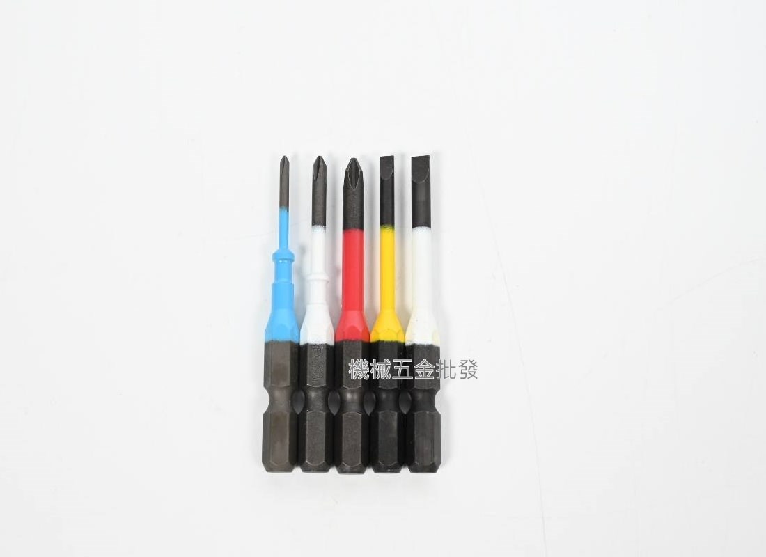 ANEX {安耐適} ACPM5-01強韌 綜合 彩色起子頭組 一字 十字 起子頭 5支組,電動工具