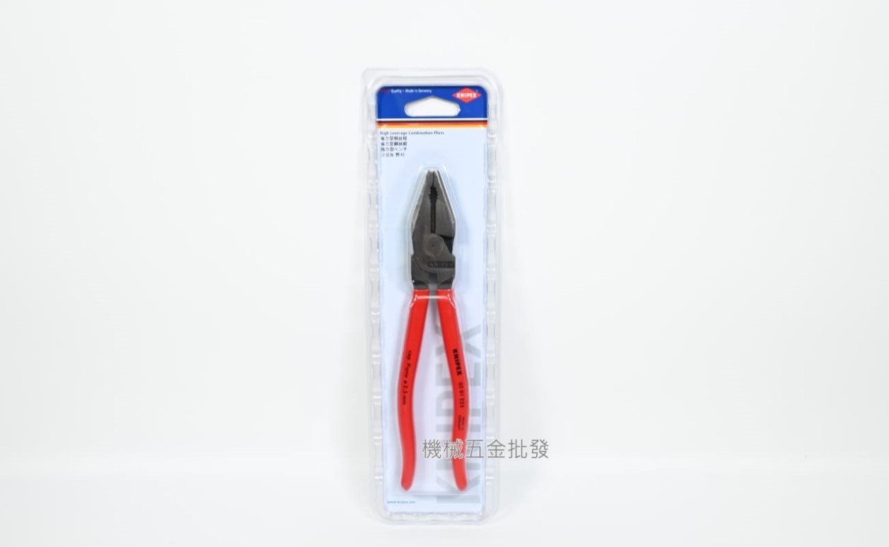   KNIPEX {K牌}  02 01 180 7吋/02 01 200 8吋/02 01 225 9吋鋼絲鉗 老虎鉗 德國製,手工具