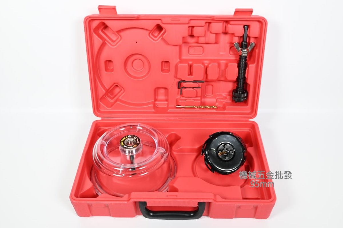 全新 第三代崁燈鎢鋼 圓穴鋸挖孔器 專利防塵罩組 矽酸鈣板用70-160mm 單組,手工具