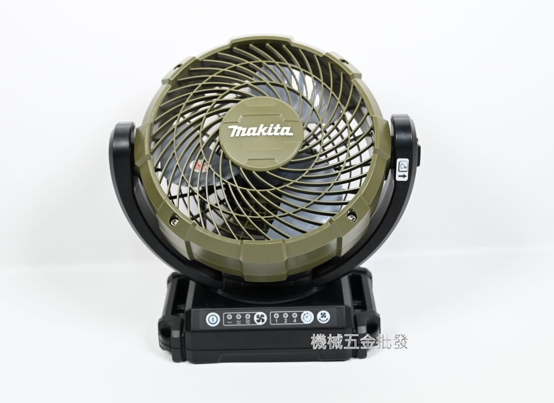 makita {牧田} DCF102ZX10 18V軍綠色充電式電風扇 【單主機】,電動工具