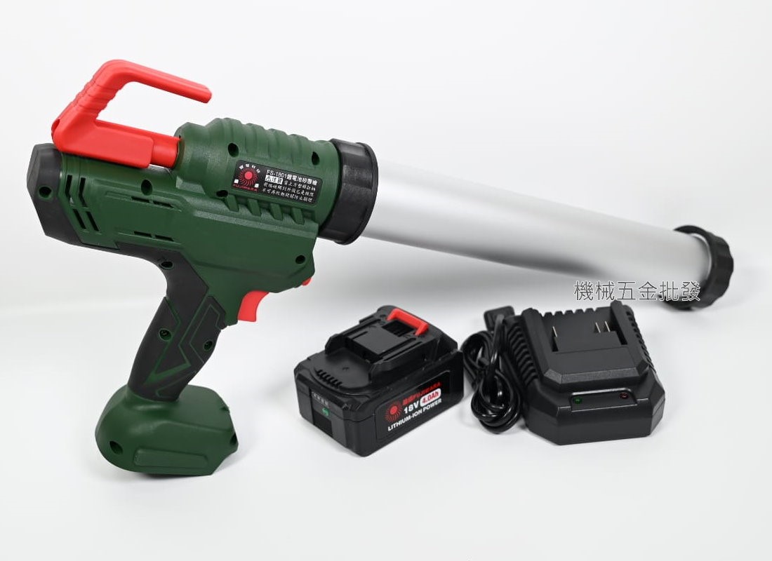  籐原牌 FS-1801 18V充電式灌注槍 鋰電矽膠槍,電動工具