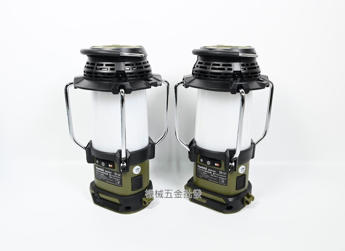 makita {牧田} DML057O/MR0010G 18V/40VT充電式手提燈 手提收音機 軍綠色,電動工具