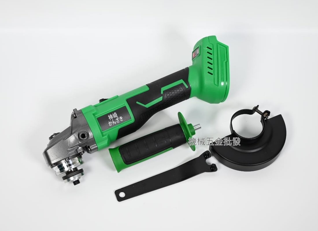 かんざき {神崎} SQ-BL100S 20V充電式輕型無刷砂輪機 細柄【單主機】,電動工具