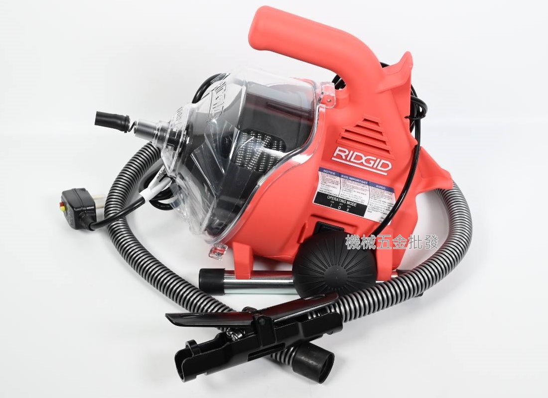 RIDGID {里奇}  PowerClear R7電動通管機 居家排水管廚房阻塞皆可通 K30升級版,電動工具