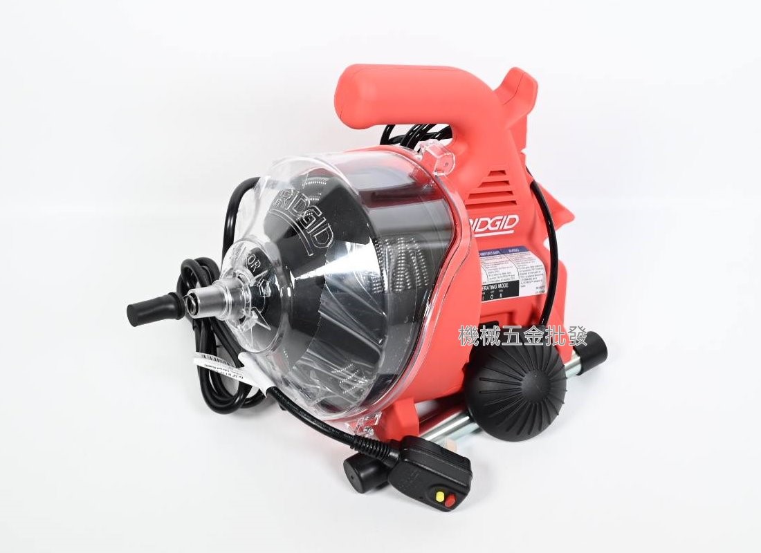 RIDGID {里奇}  PowerClear R7電動通管機 居家排水管廚房阻塞皆可通 K30升級版,電動工具