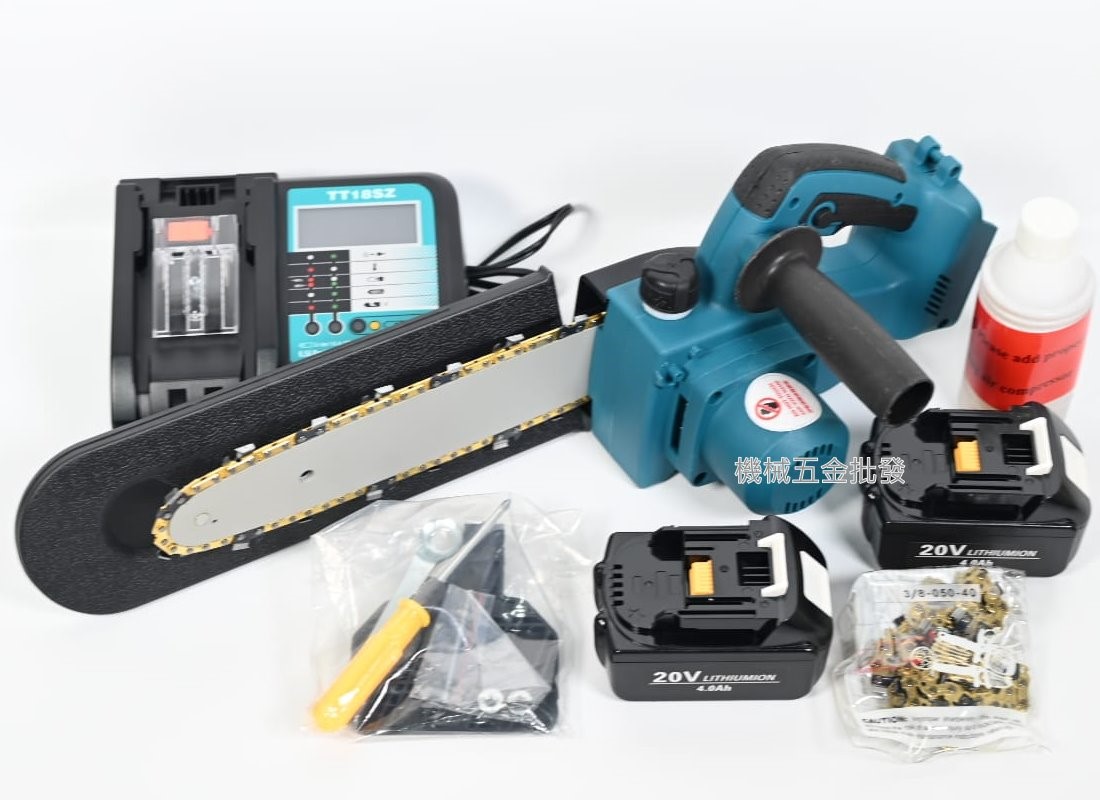 かんざき {神崎 }SQ-BL20CS+ 10吋 20V充電式無刷手提鏈鋸機,電動工具