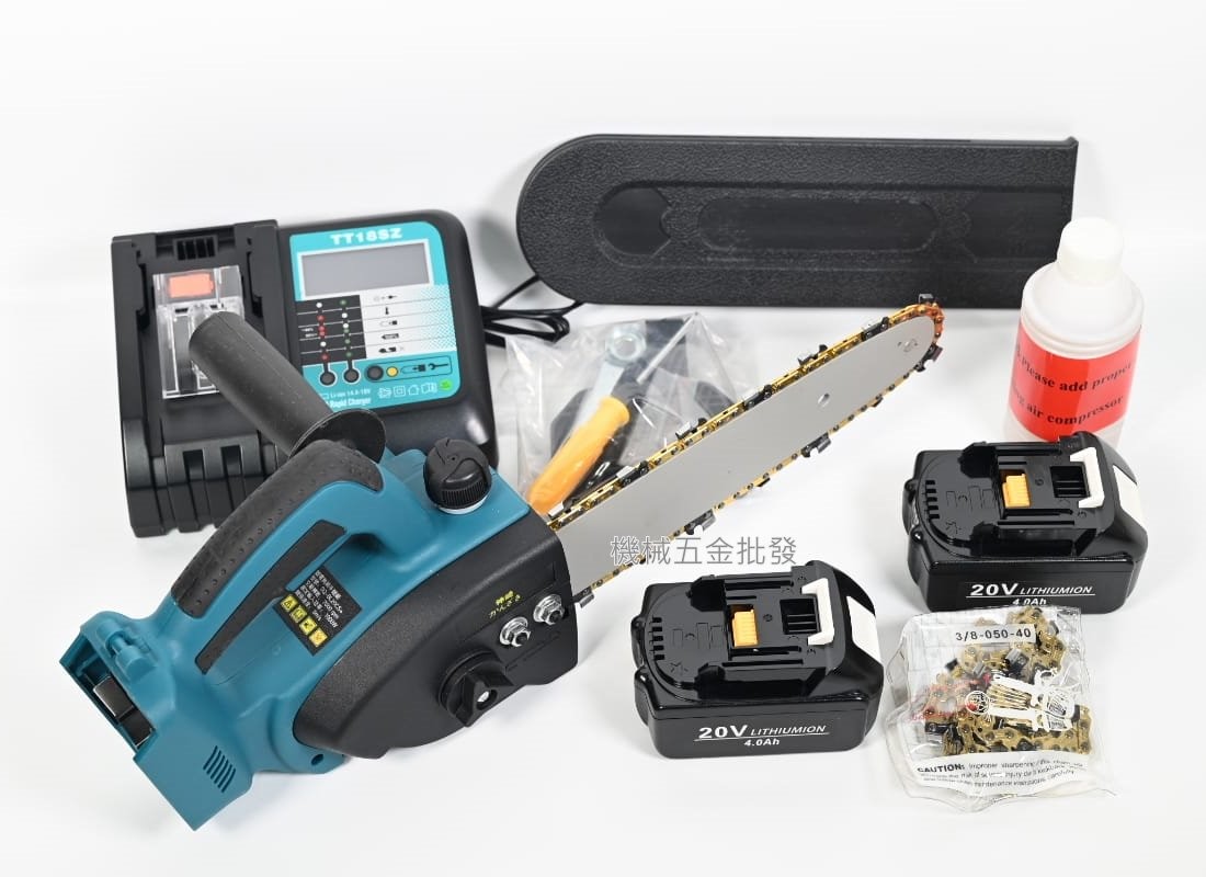 かんざき {神崎 }SQ-BL20CS+ 10吋 20V充電式無刷手提鏈鋸機,電動工具