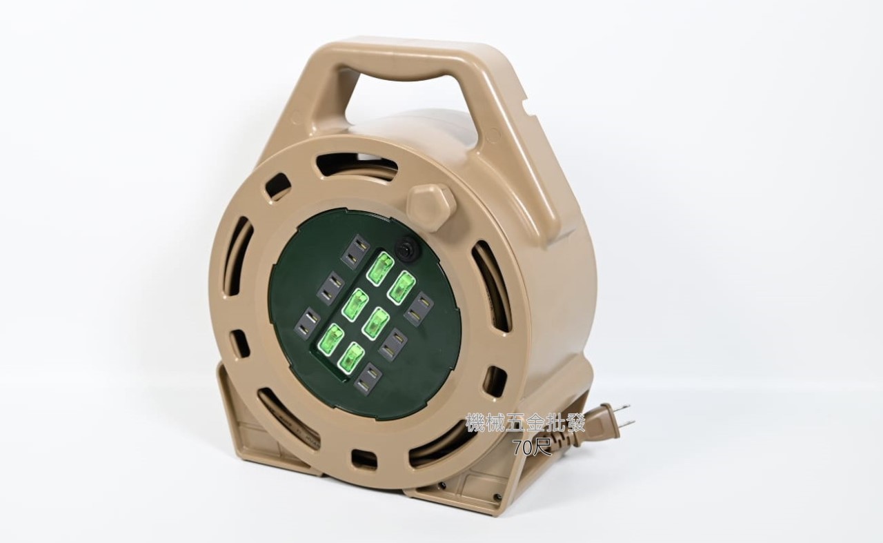 D-POWER PL-2120 120尺/PL-2150 150尺 捲盤式電纜輪座2C 2.0mm,手工具