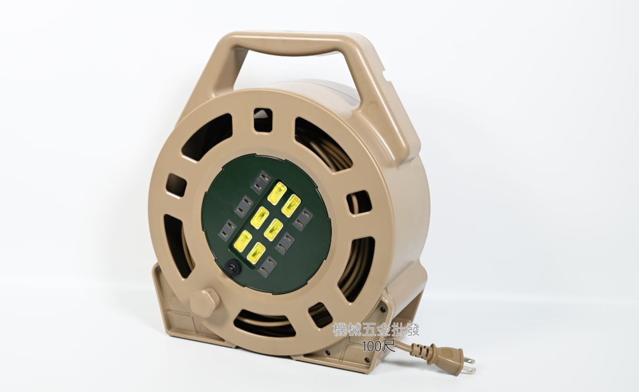 D-POWER PL-2120 120尺/PL-2150 150尺 捲盤式電纜輪座2C 2.0mm,手工具