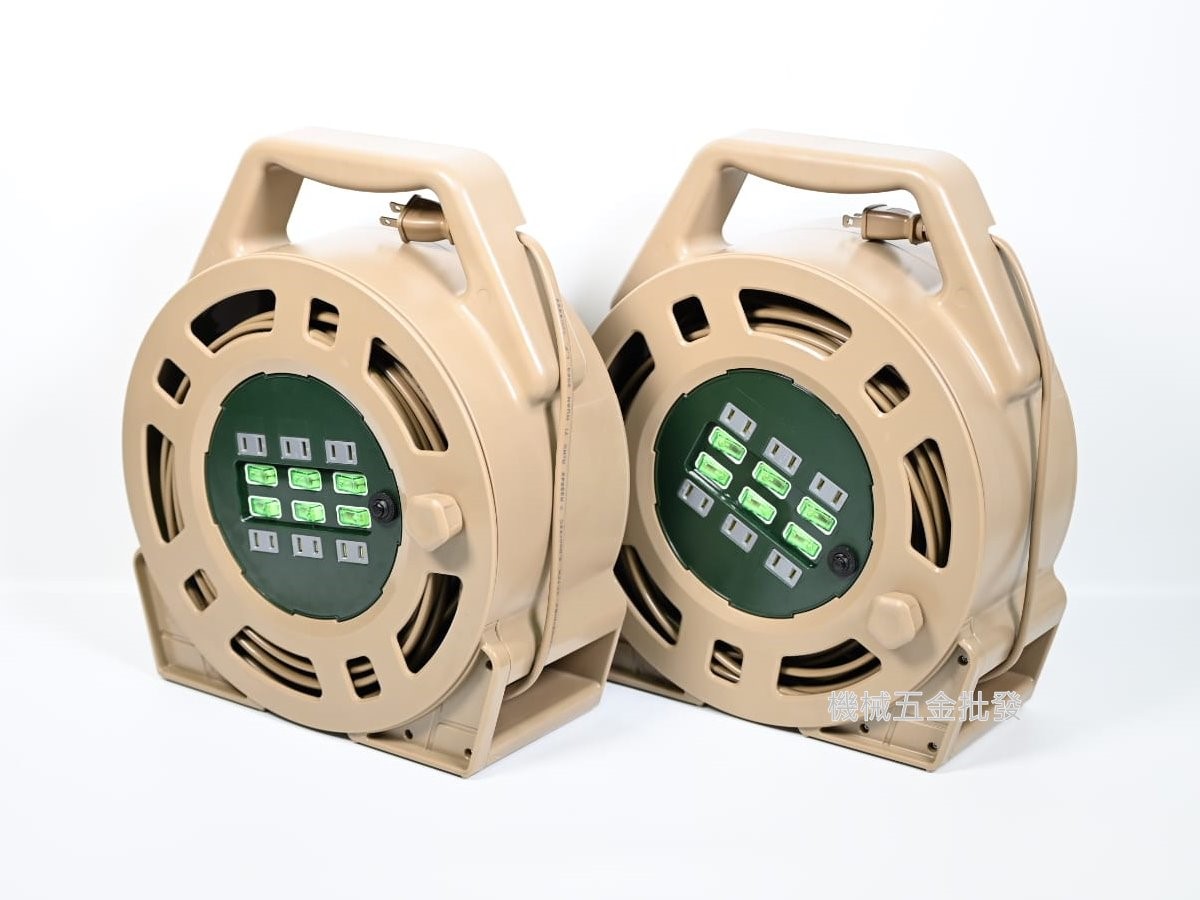 D-POWER PL-2120 120尺/PL-2150 150尺 捲盤式電纜輪座2C 2.0mm,手工具