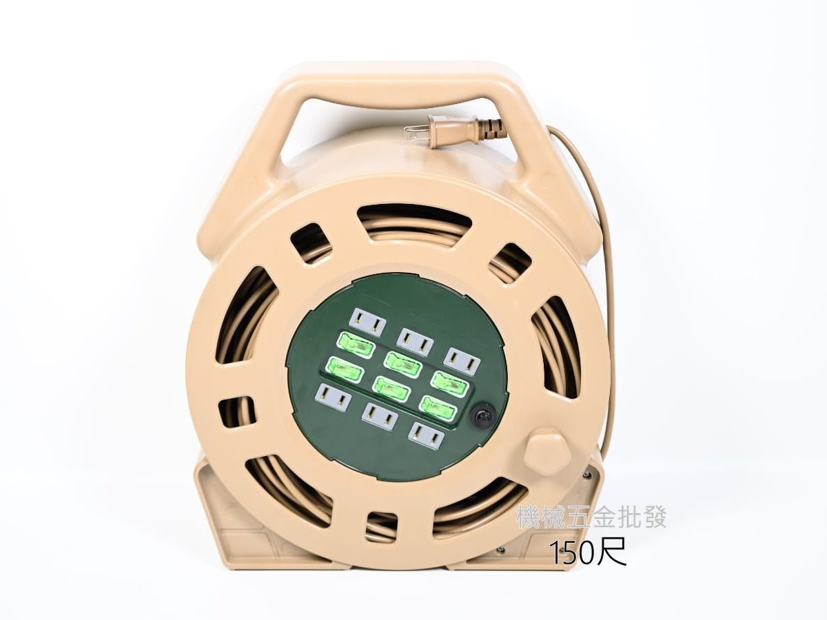 D-POWER PL-2120 120尺/PL-2150 150尺 捲盤式電纜輪座2C 2.0mm,手工具