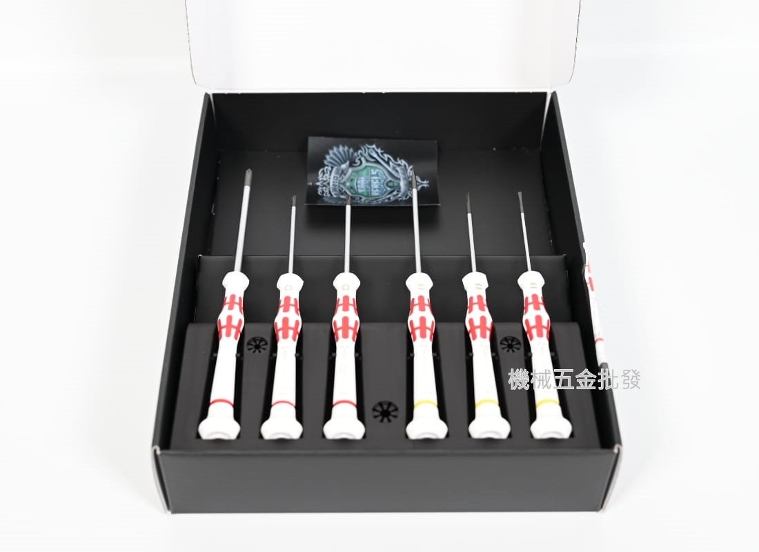 wera 精密電子起子6支組 附收納架 2035/6jp 日本限量版 精密十字 一字,手工具