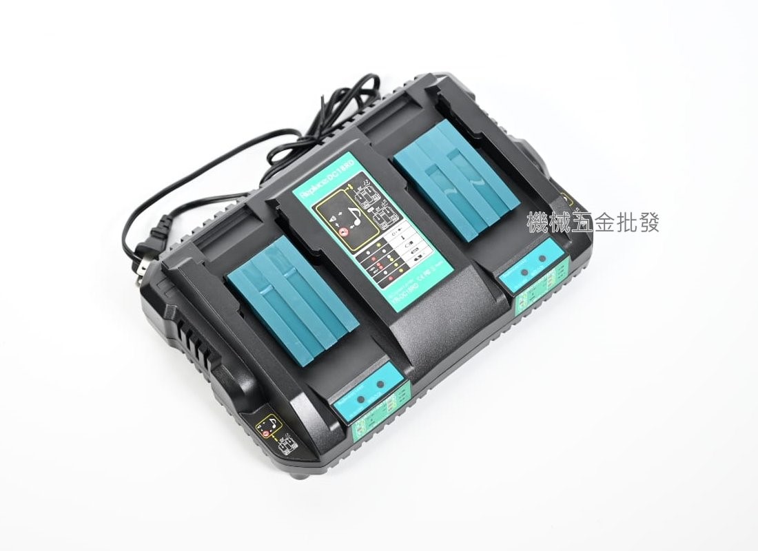 RC18RD 雙充快充充電器 牧田晶片電池可充 非牧田原廠充電器,電動工具