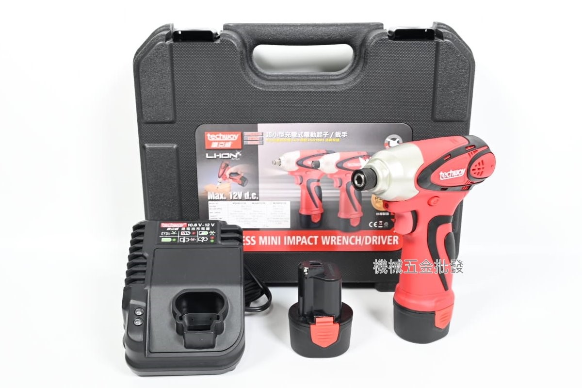 Techway {鐵克威} M26602238 12V2.0A 充電式衝擊起子,電動工具