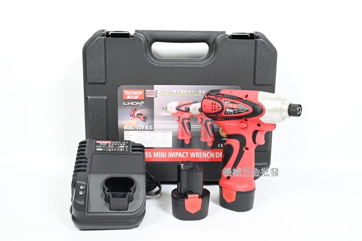 Techway {鐵克威} M26602238 12V2.0A 充電式衝擊起子,電動工具