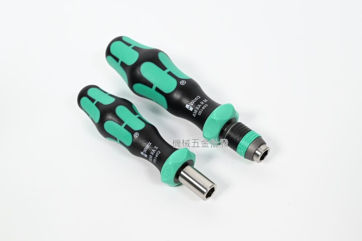 WERA {德國} 838RA-S / 838RA-RM 1/4棘輪起子握柄 1/4快脫棘輪起子,手工具