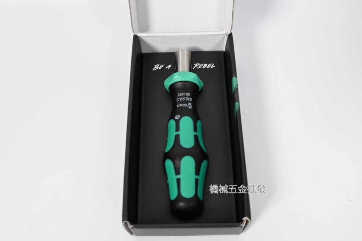 WERA {德國} 838RA-S / 838RA-RM 1/4棘輪起子握柄 1/4快脫棘輪起子,手工具