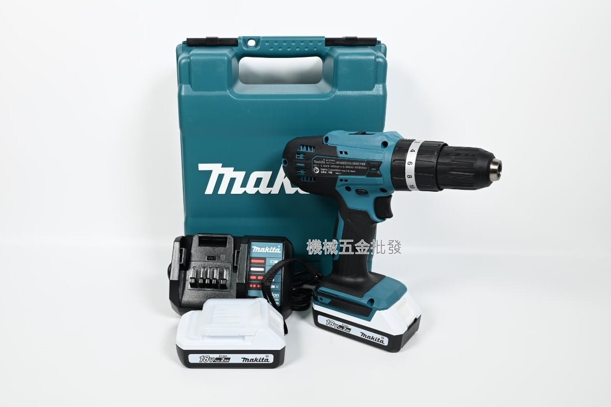 makita 【MT】 HP488DWE 18V 2.0A 充電式震動電鑽,電動工具