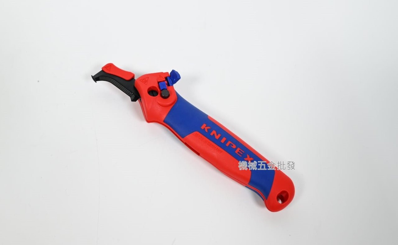 KNIPEX {K牌} 16 50 145SB 電纜刀 剝皮刀 剝線刀 具有導靴和棘輪功能,手工具
