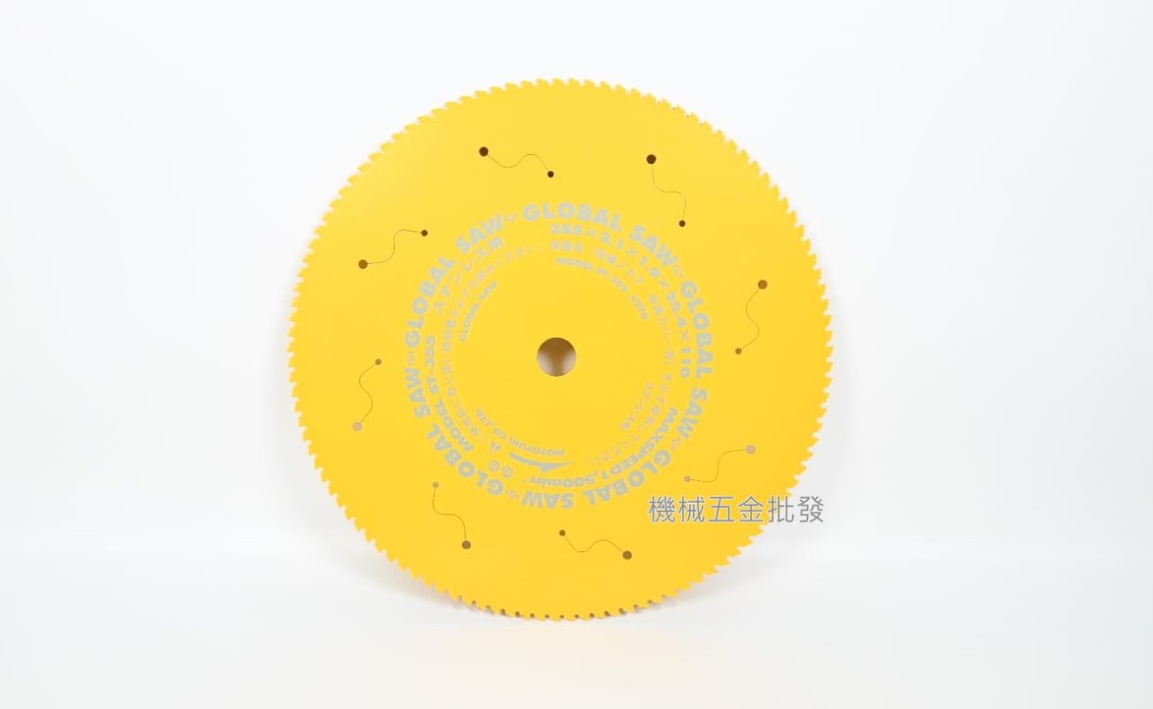 GLOBA SAW 環球鋸片 ST-355 14"不鏽鋼用陶瓷鋸片 355 x 110T,電動工具
