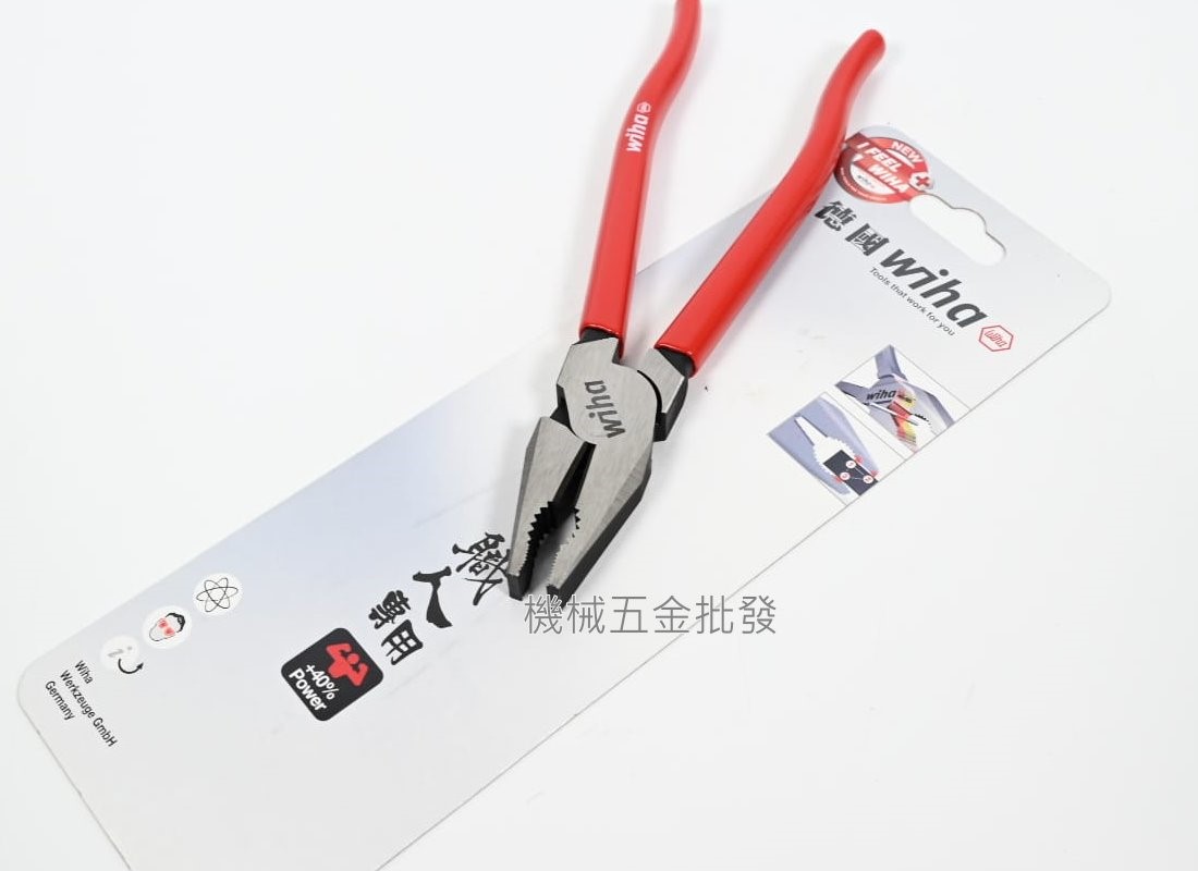 Wiha 德國 XXZ02001225 9"德國經典鋼絲鉗 老虎鉗,手工具
