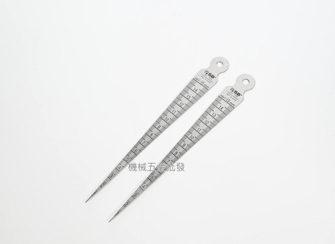 SB 韓國製 0-15MM 斜度規 薄片型 管用斜度規 內徑 隙間斜度規,手工具