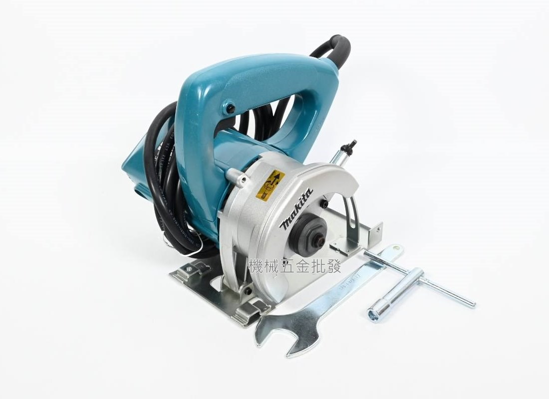 makita {牧田} 4100NH1 4"大理石切割機 乾溼兩用切石機 (不附鋸片與噴水裝置),電動工具