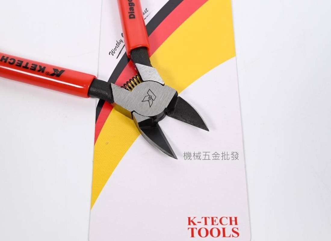 KETECH {台灣 K牌} 087201-160 強力型塑膠斜口鉗 160MM,手工具