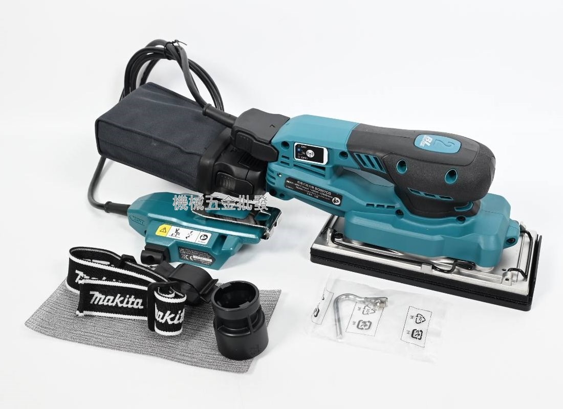 makita {牧田} BO007CGZ 40V充電式無刷方形砂紙機【單主機】,電動工具