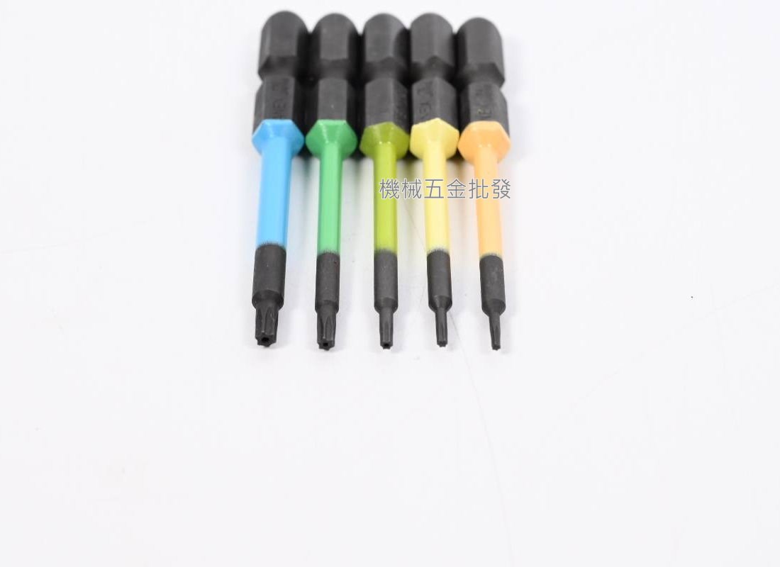 ANEX {安耐適} ACTX5-65L2 彩色星型六角起子頭 五支組,電動工具
