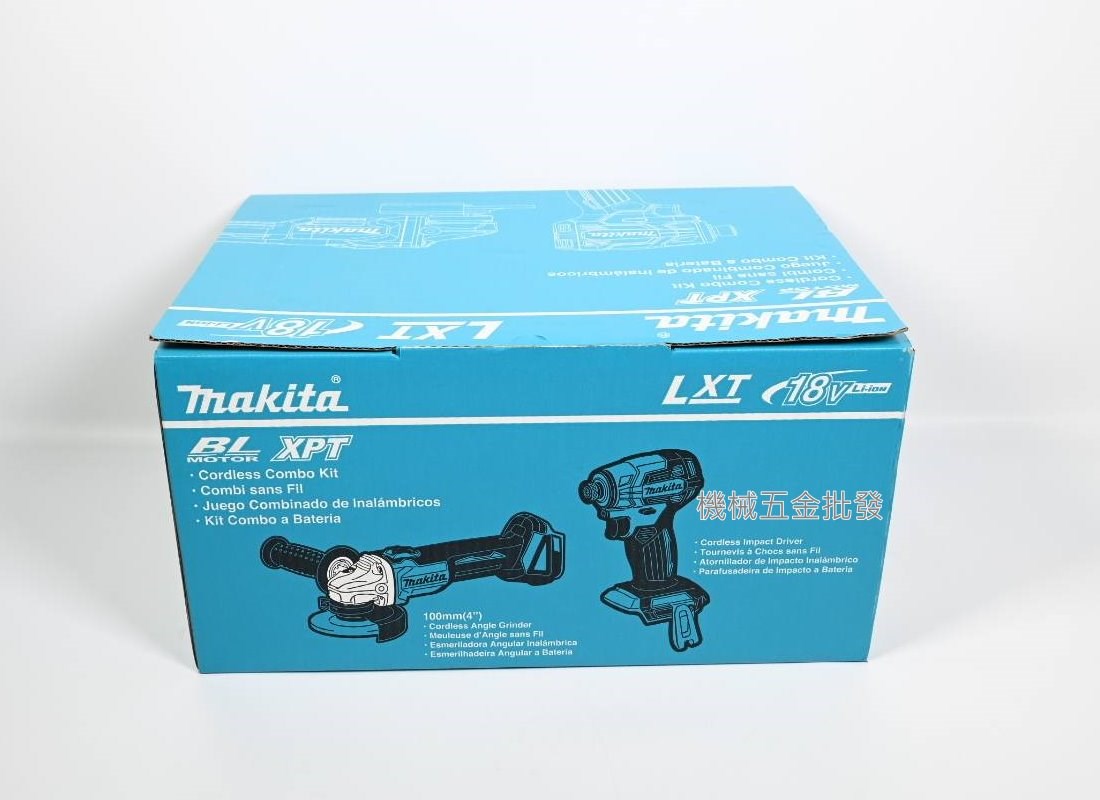 makita {牧田} DGA406GX5 18V充電式雙機組 DTD173Z起子機 + DGA406Z砂輪機,電動工具