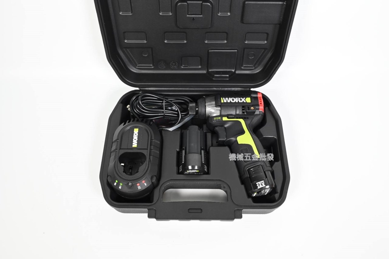 WORX {威克士} WU132X 12V充電式無刷起子機 扭力160N.m,電動工具