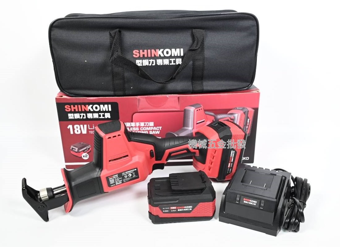 SHIN KOM {型鋼力} SK-BLHZL2800KD 18V鋰電無碳刷單手軍刀鋸,電動工具