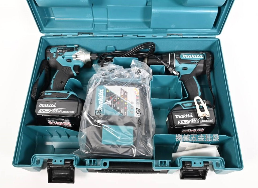 makita {牧田} DLX2337 DTD156+DHP482 18V充電式雙機組 起子機+電鑽,電動工具